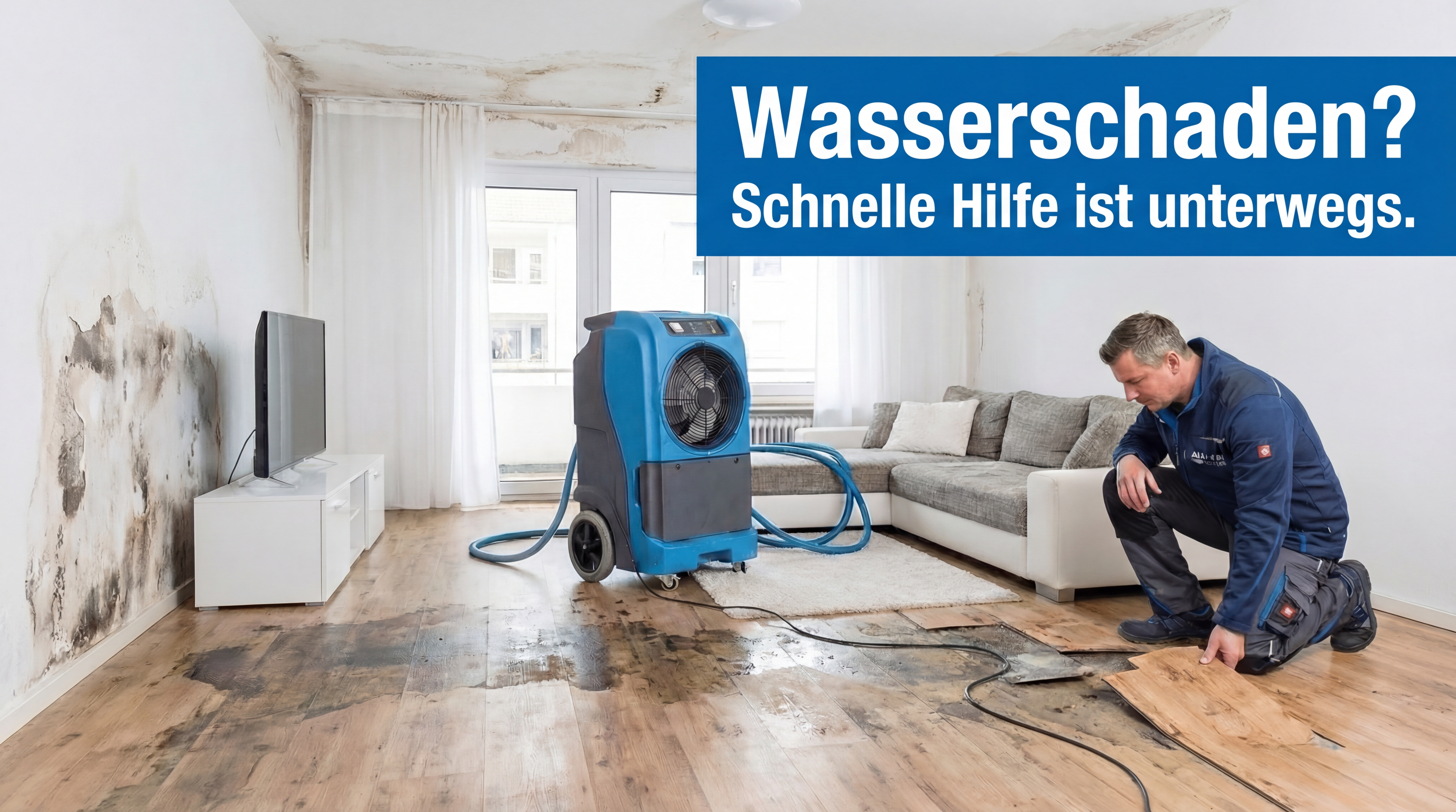 Wasserschaden Sanierung